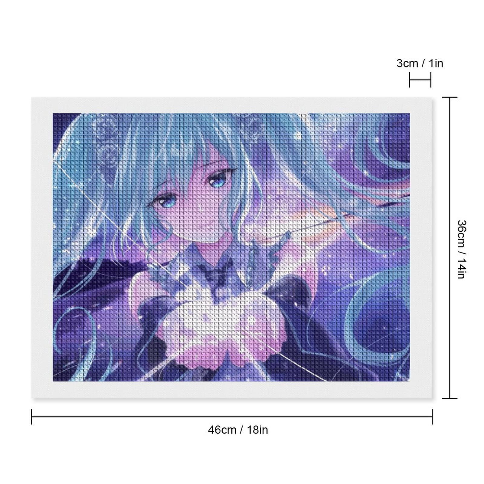 Amazon.co.jp: 初音ミク ダイヤモンドアート ダイヤモンド塗装